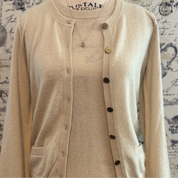 Dolce & Gabbana Beige Cardigan Set